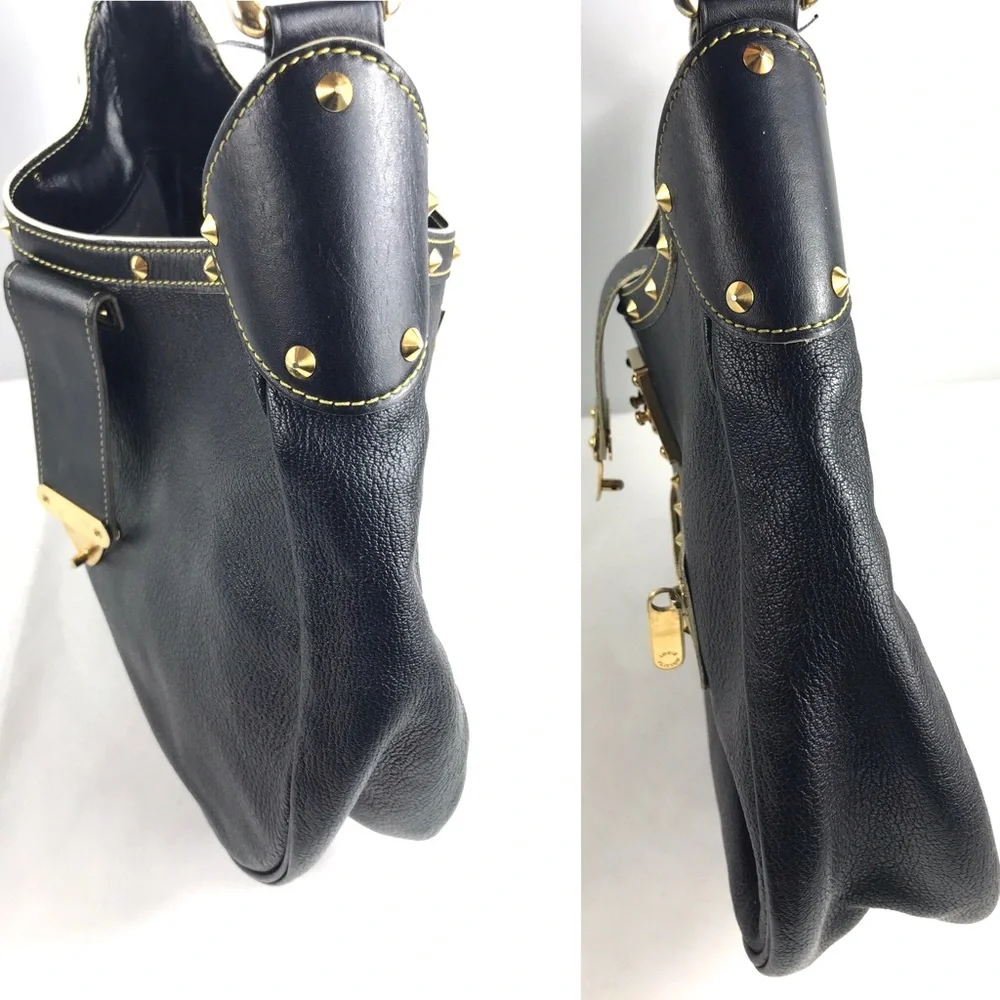 🌟RARE🌟 leather studded hobo Louis Vuitton - Picture 13 of 13